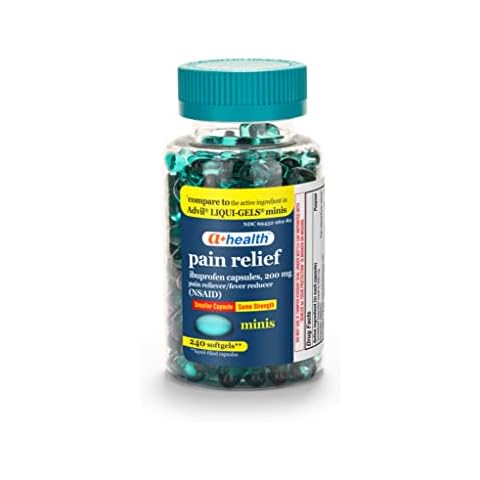 A+Health Mini Ibuprofen 200 Mg Softgels Cover