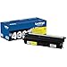 Brother Genuine High Yield Toner Cartridge, TN433Y, Replacement Yellow Toner, Page Yield Up To 4,000 Pages, Amazon Dash Replenishment Cartridge, TN433