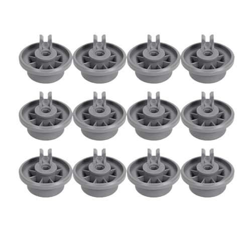 12 Ruedas Cesta Lavavajillas, Compatible For Bosch, Compatible Balay, Compatible For Siemens, Ruedas Inferiores Cestas Lavavajillas