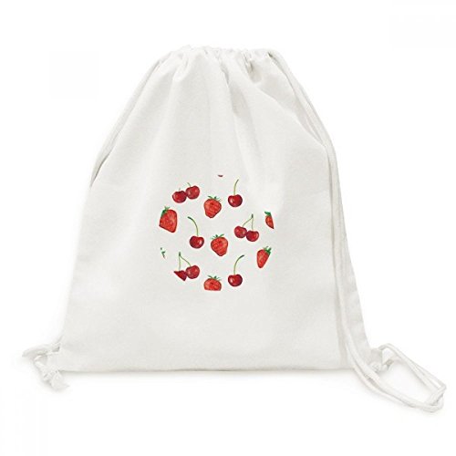 Sac de shopping fraise fruit rouge léger pour vos balades d'été