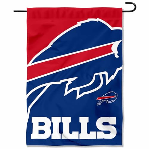 Buffalo Bills Large Logo Double Sided Garden Banner Flag