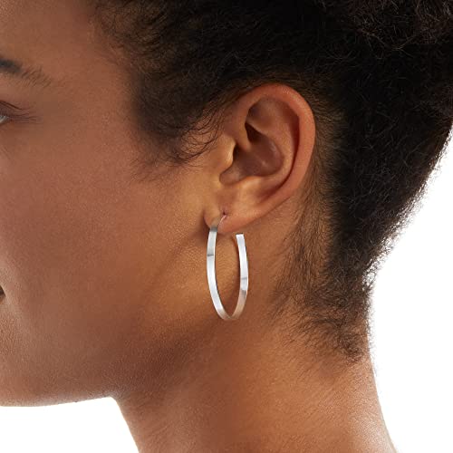 Image of Amazon Essentials 14K Gold Plated Square Edge Hoop