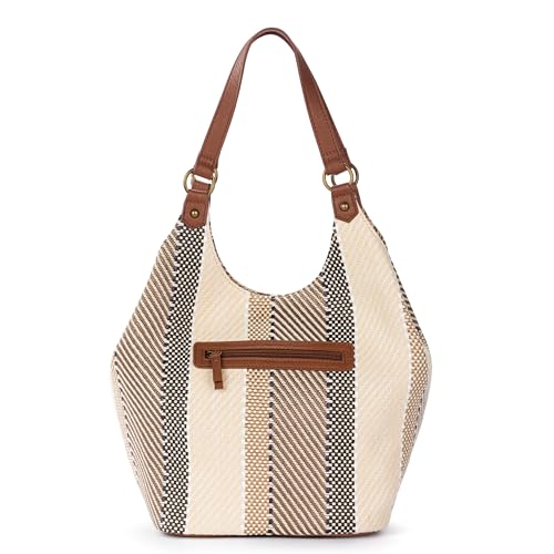 Image of Sakroots The Sak Roma Shopper Shoulder Bag Large Purse & Tote Bag with Double Straps & Zipper Pockets for Everyday & Travel