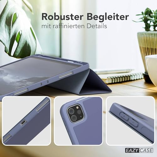 Étui de Protection iPad Pro 11 EAZY CASE Finition Premium Smartcase Pliable Bleu Glace - 4