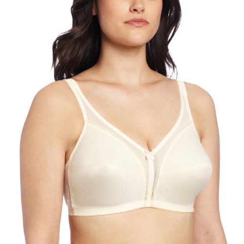 Carnival Women's Full Figure Camisole Strap Soft Cup Wire Free Bra, Champagne, 38C #TOP16