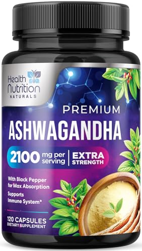 Health Nutrition Naturals 2100mg Capsules