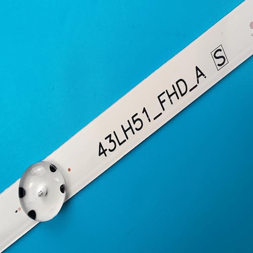 Tira de retroiluminación LED de 864 mm con 7 luces de 6 V para panel de 43 3