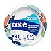 Dixie Everyday Paper Plates, 8 1/2", 48 count, Patriotic Seasonal Design, Lunch or Light Dinner Size Disposable Plate