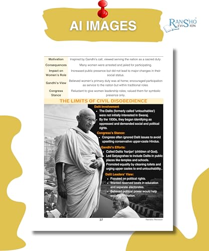 1'o Clock Revision book for Science, Maths and Social Science for Class 10th CBSE 2025 (Set of 2) | AI Images | Flowcharts | Tables | Diagrams | Maps and much more, Revise Instantly