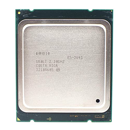 E5 2643 SR0L7 3.30GHz CPU LGA 2011Quad CorevZbT