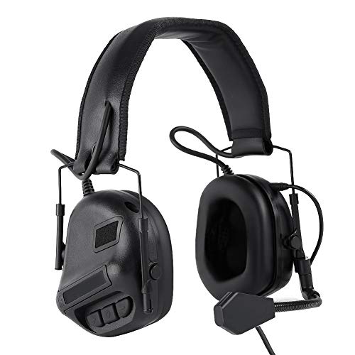 Adaptateur PTT WoSporT pour casque tactique avec bouton poussoir renforcé et clip rotatif