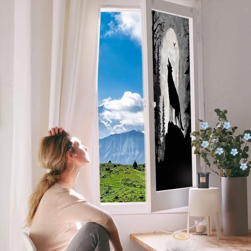 Vinilo decorativo de ventana efecto vidrio esmerilado 27.6x47.2 pulg miniatura 5