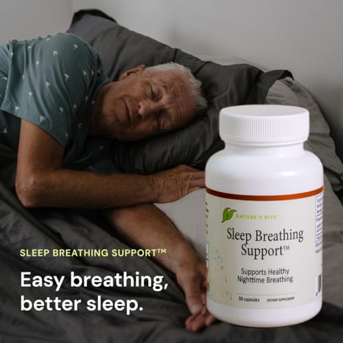 Nature's Rite Sleep Breathing Support - Natural Assistance for Better Sleep, Improve Breathing Pattern, 30 Capsules, All-Natural Herbal Ingredients, Made in USA - Image 3