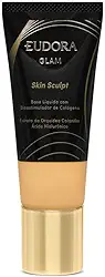 Eudora Glam Skin Sculpt Base Líquida Semi Matte Cor 50 30ml