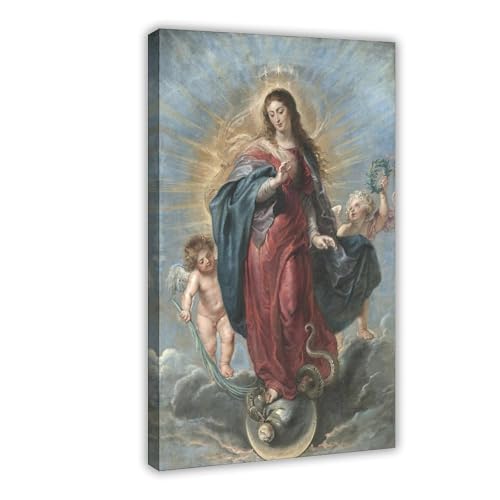 Affiches impressions sur toile Peter Paul Rubens Immaculate Conception déco peintures cadre