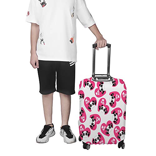 Housse de valise panda durable et textile résistant à la poussière - 4