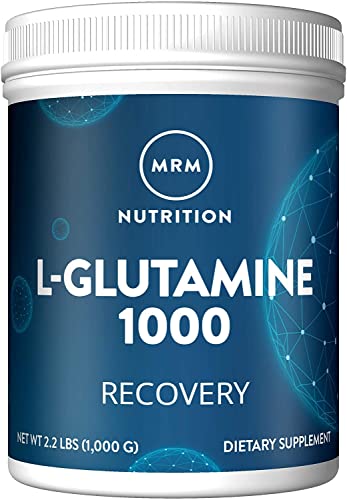 MRM Nutrition L-Glutamine | 5000mg | Recovery | Amino Acid | Muscle Support | Immune + Gut Health | Fermented | 200 Servings