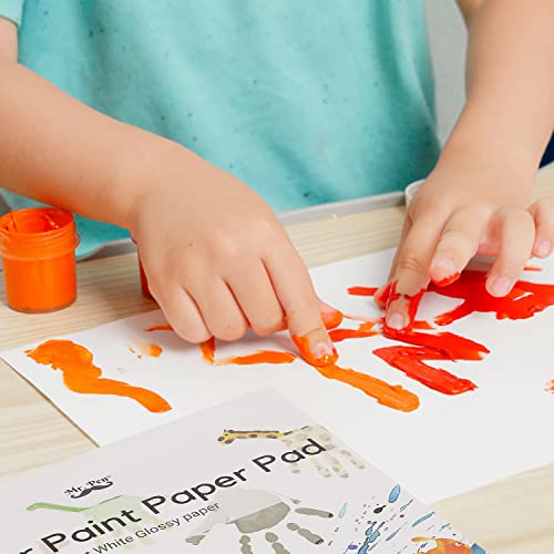 Mr. Pen- Finger Paint Paper, 11 X 14 Inches, 22 Sheets, Paint Paper For Kids, Art Paper For Kids, Kids Paint Paper, Paper For Painting Kids, Finger Paint Paper For Toddlers #TOP6