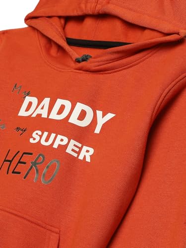 Image of Mack Jonney Printed Hooded Cotton Fleece Tracksuit Co-Ord Set for Kids-MACK38112