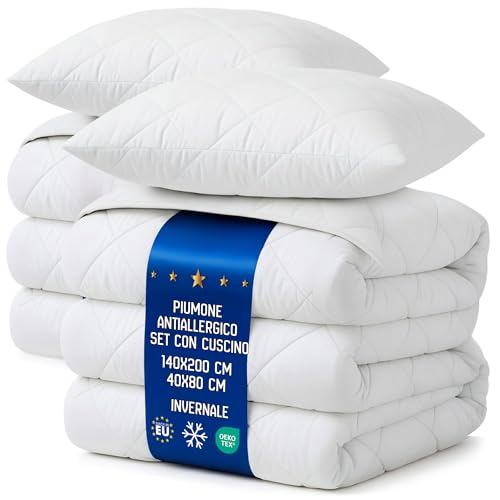 Amazinggirl Piumino letto matrimoniale o singolo 200x140 cm - trapunta