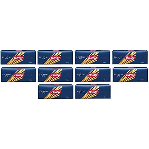 10x Barilla Bucatini Italian Pasta No. 9. 500g Cover