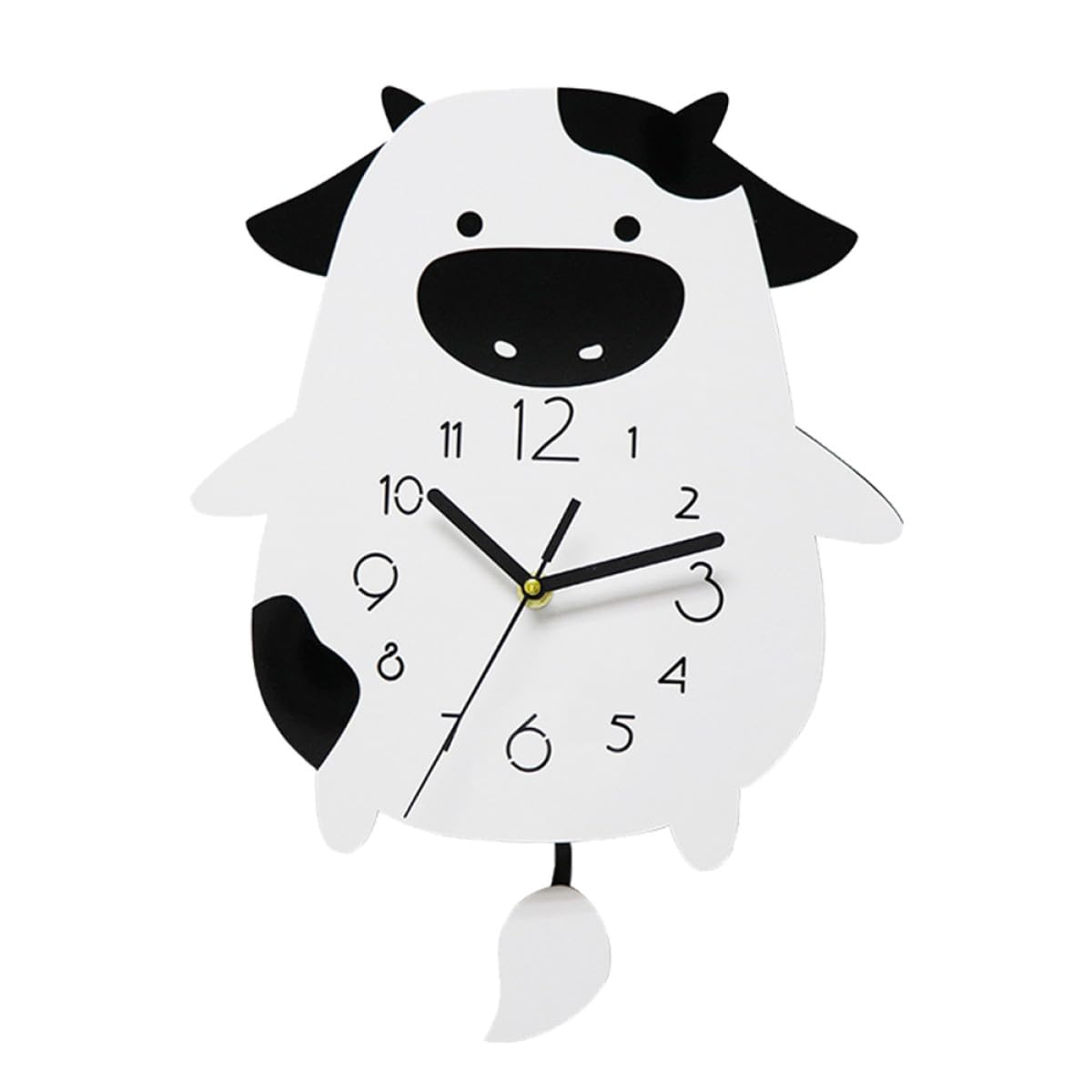 Horloge murale comme présent de Noël original en acrylique pour décorer une maison