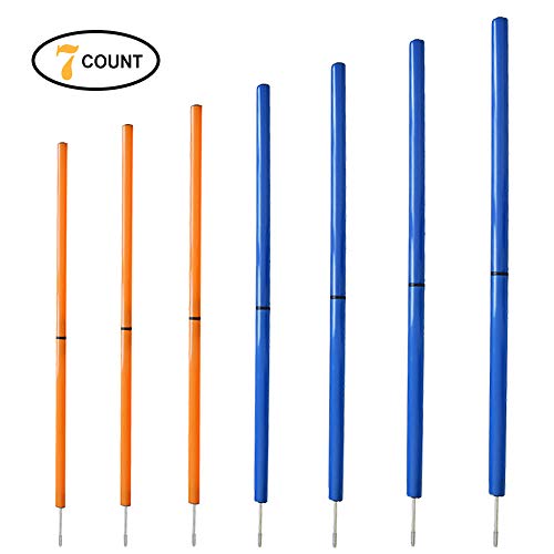 MelkTemn Dog Agility Equipment - Dog Agility Hurdle,Dog Agility Weave Poles,Dog Agility Jump