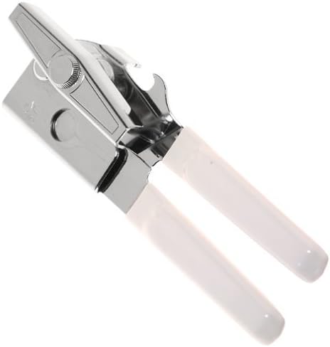 Swing-A-Way White Steel Manual Can Opener