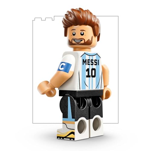 Image of LEGO Editions Lionel Messi - Soccer Highlights - Soccer Decor Building Set for Kids - 43011