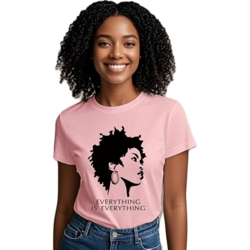 Image of Black History Shirts Black Graphic tees for Men and Women, Magic Fashion Afro American Natural Hair Vintage Melanin T-Shirts