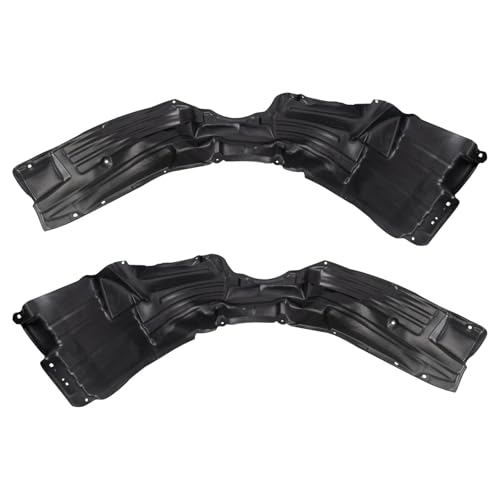 Image of TRQ Front Driver and Passenger Side Inner Fender Liner Set Compatible with 2011-2014 Toyota Sienna XLE LE Limited 2011-2013 Sienna Base Model