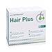 Produktbild amitamin Hair Plus Haar Vitamine 180 Kapseln-3 Monate, auch bei erblichem Haarausfall, mit Biotin, Selen, Vitamin B1, B2, B6, B12, Hirse- u. Traubenkernextrakt, Vitamin A, C, E, vegan, deutsche Prod.