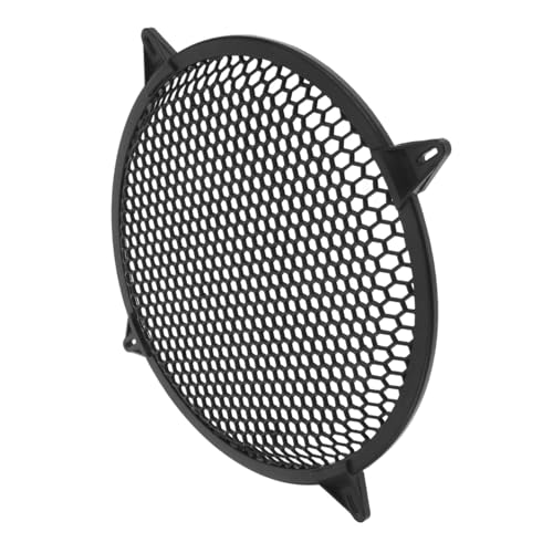 CONGARTENO カーオーディオ用メッシュスピーカーカバー 保護サブウーファーグリル 耐久性のある防塵スピーカーガード 汎用設計で簡単取付 音