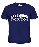 Candymix Voiture Ancienne Évolution Unisexe T Shirt Enfant Garçon Fille, Taille 12 Ans, Couleur Bleu Marine