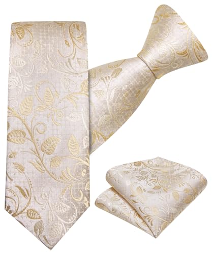 Image of Barry.Wang Boys Ties School Pre-Tied Kids Necktie Handkerchief Clip Set Uniforms Child Ties for 8-14 Years Wedding Party