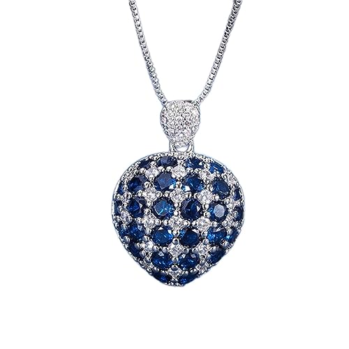 Collier cœur rubis émeraude saphir pour remplacer vos bijoux ternes