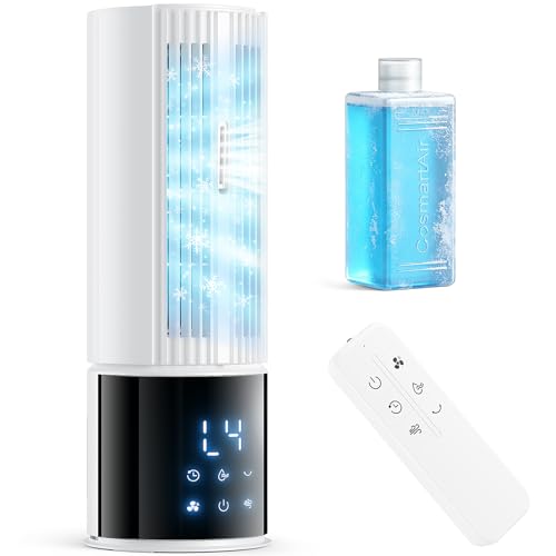 Mobile Klimaanlage 6in1, Luftkühler mit 3 Geschwindigkeiten, Turbo-Modus, Schlafwind...