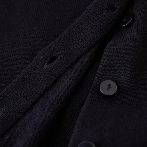 Girls' Cardigans Button Front Long Sleeve Jacket Crewneck Knit Sweaters Elegant Cardigans for Girls Fall Winter Thermal Tops3