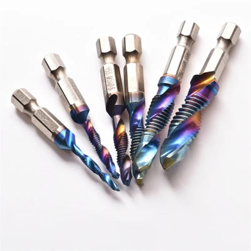 Foret combiné métrique M3-M10 pour stopper la casse des tarauds manuels classiques - 4