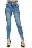 Estilo versátil: Crea un look casual para el día a día con tops de moda o con una camiseta elegante. Para un look más elegante y con estilo, ponte una camisa o una blusa de seda con estos vaqueros.