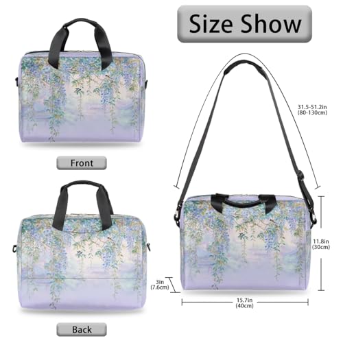 Maletín para laptop 15.6-16 pulgadas con diseño pintura resistente al agua miniatura 6