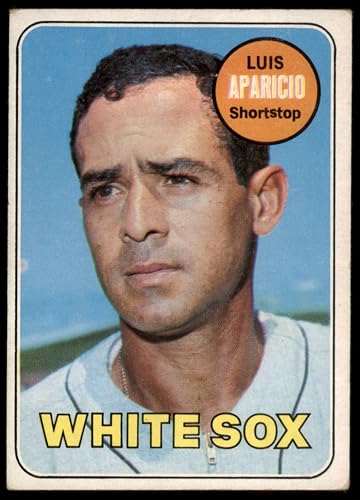 1969 Topps #75 Luis Aparicio Chicago White Sox (Baseball Card) GOOD White Sox