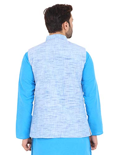 Image of LATEST CHIKAN Men's Textured Nehru Jacket