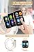 BANLVS Smartwatch Reloj Inteligente IP67 con Correa Reemplazable Pulsómetro, Monitor de Sueño,...