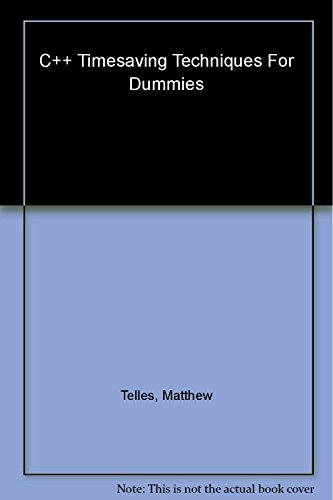 C++ Timesaving Techniques For Dummies view 2