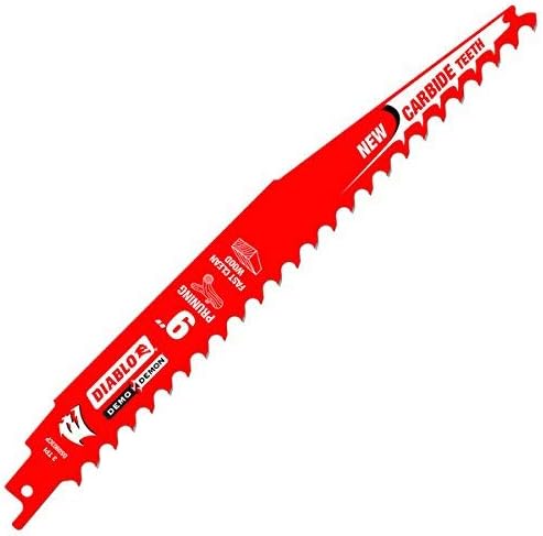 Freud DS0903CP3 Diablo 9" Carbide Pruning Reciprocating Blade (3 Pack)