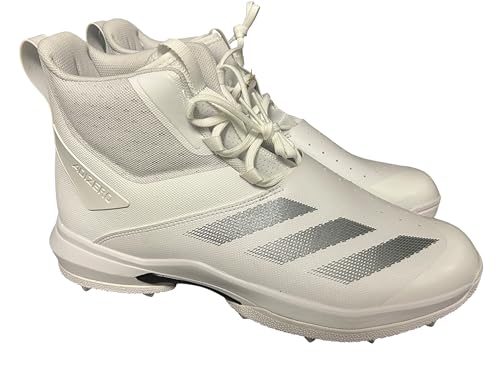 adidas Adizero Chaos Football Turf Cleats, Lineman, Size 14, White3