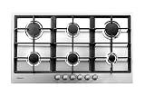 Candy PG960/1SXGH Incasso Piano cottura a gas Acciaio inossidabile