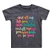 Slurinx Psalm Bible Quote Toddler Shirt Boho Religious Kids Tees Boys Girls Christian Natural T-Shirt Clothes 5T