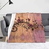 WZYWHJ Red Vines Couverture légère chaude confortable douce durable pour la maison